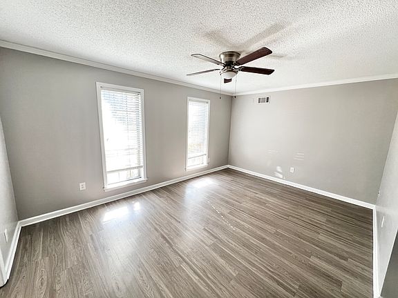 Entryway and living room