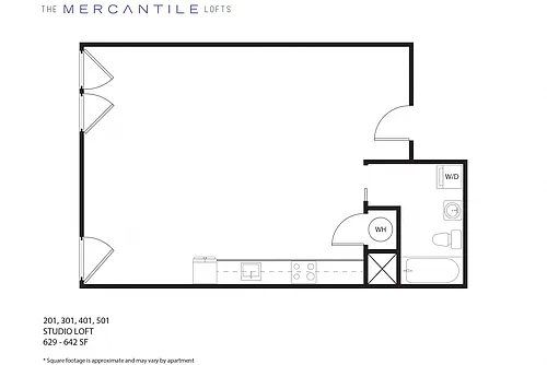 Floor plan Studio