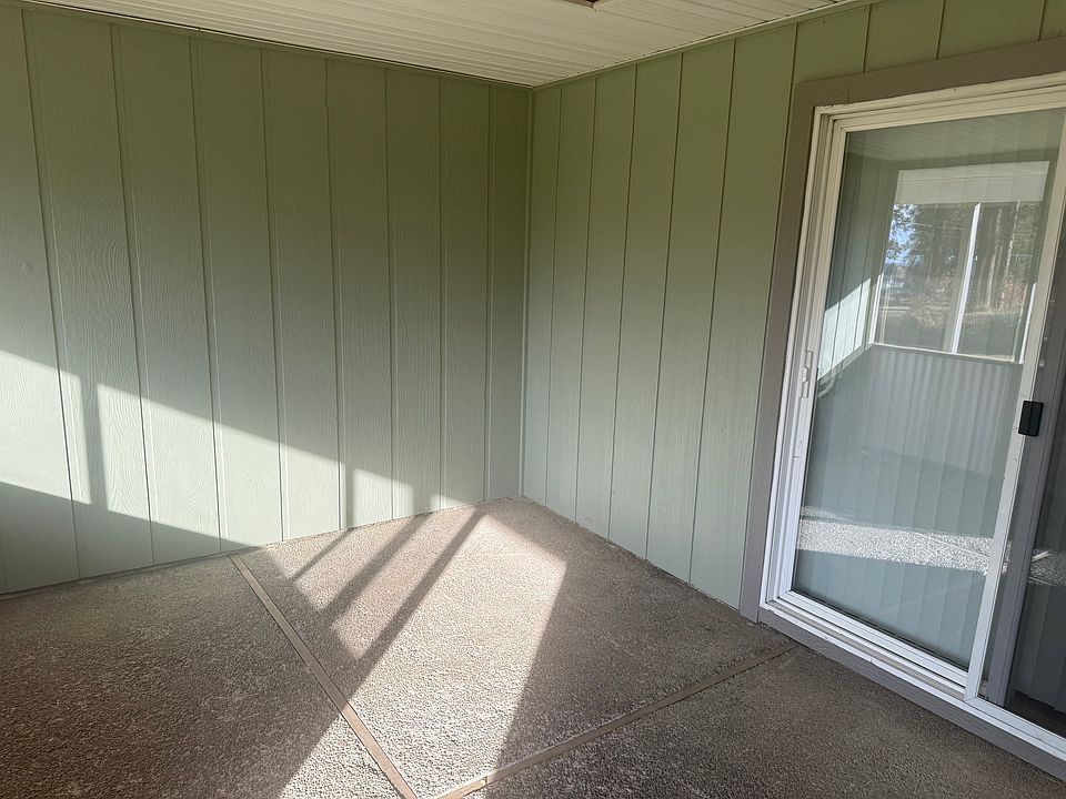 Private, covered patio.