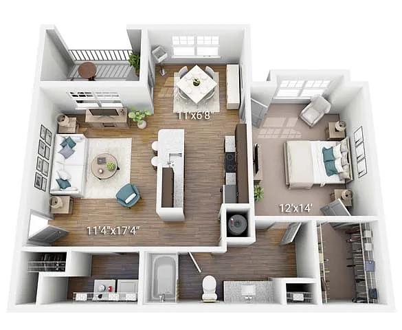 Floor plan A1