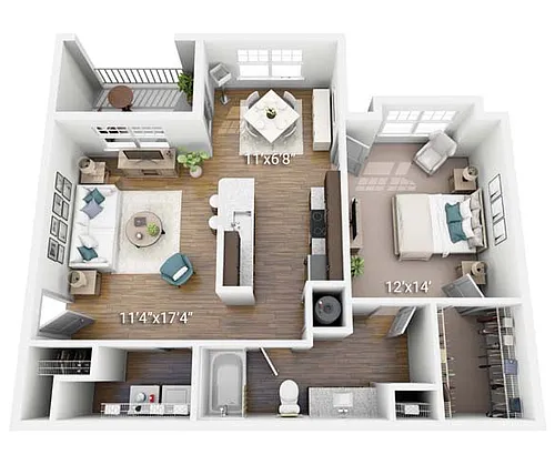 Floor plan A1