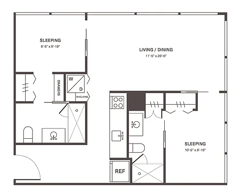 Floor plan L6A