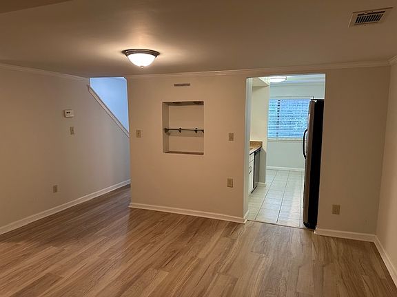 Main living area, new flooring