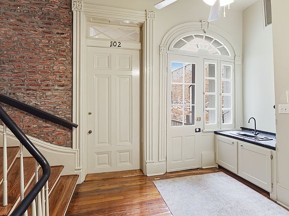 Front Door at Second Floor Landing