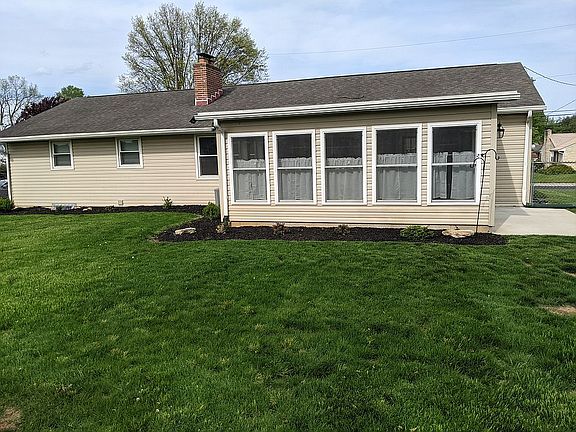 Rear of home.
