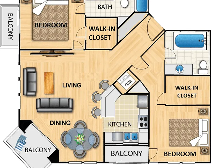 E Floorplan Diagram