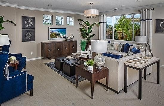 Picture from the model home with same Floor Plan