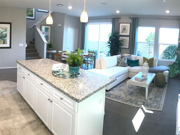 Kitchen, great room.