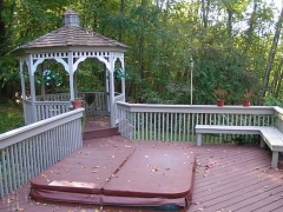 Hot Tub and Gazebo