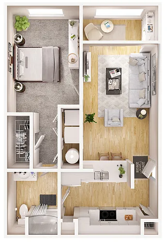 Floor plan 1C Renovation 3