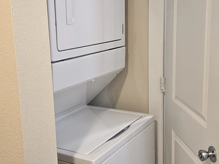 Save time with your own washer & dryer