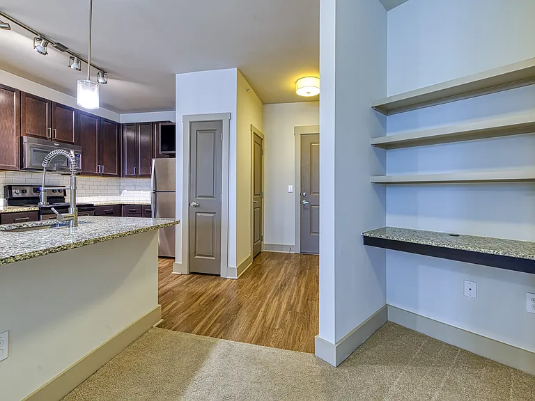Open Kitchen with Island and Ample Storage