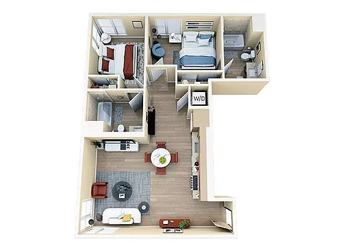 Floor plan B2