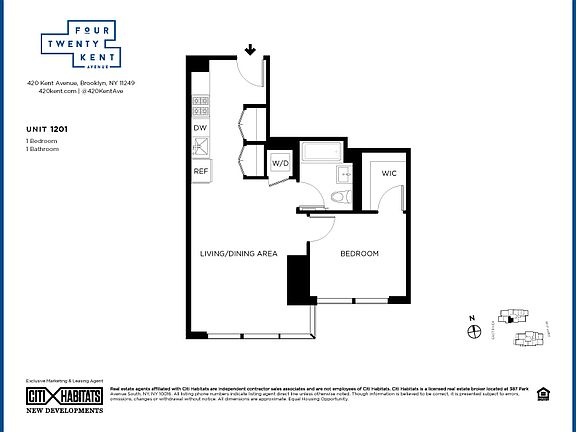 2nd image of 420 Kent Ave APT 1201
