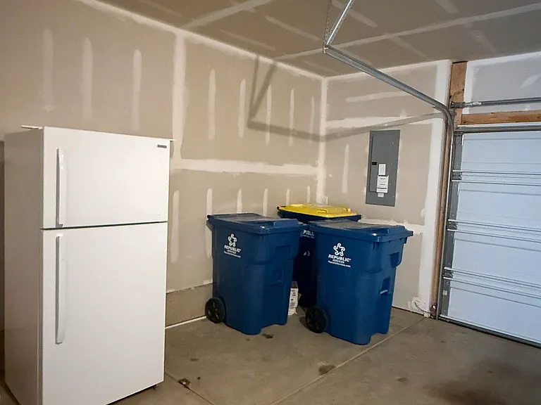 Extra Refrigerator in Garage