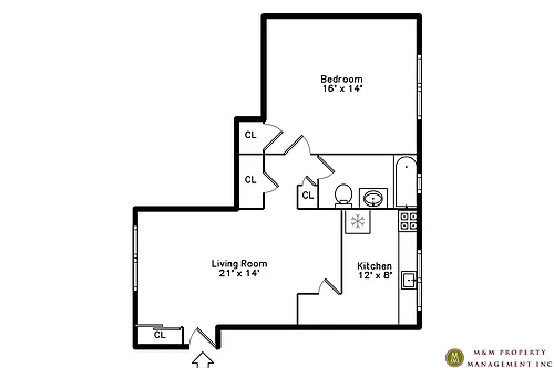 Floor plan 412-3E