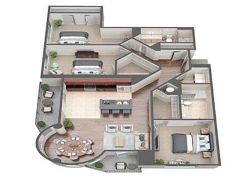 Floor plan C2