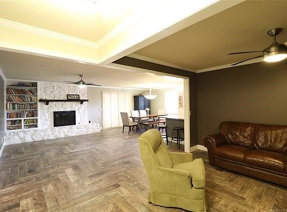 Living Room areas 1 & 2 from Entry Hall