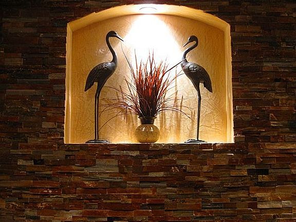 fireplace front niche