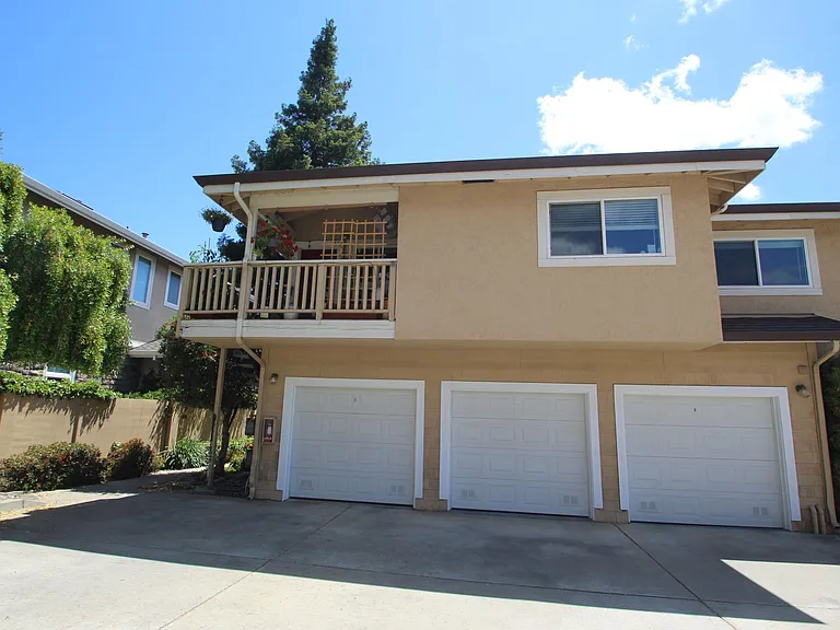 Dedicated garage with additional storage room