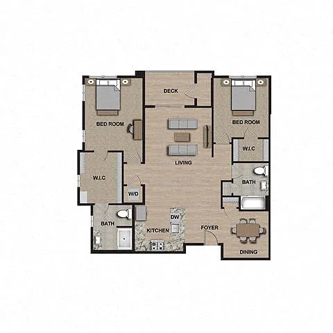 Floor plan C-2E