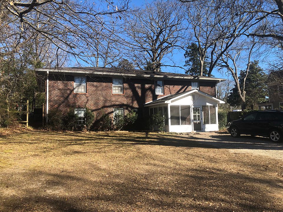 Large front yard