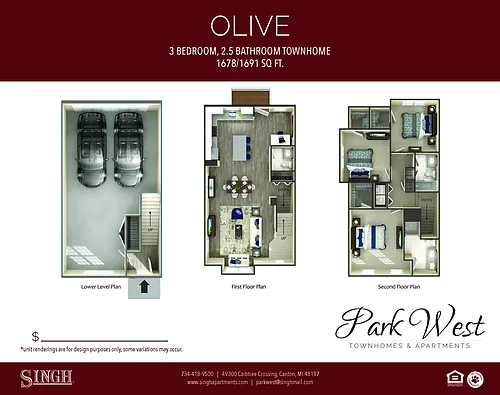 Floor plan Olive