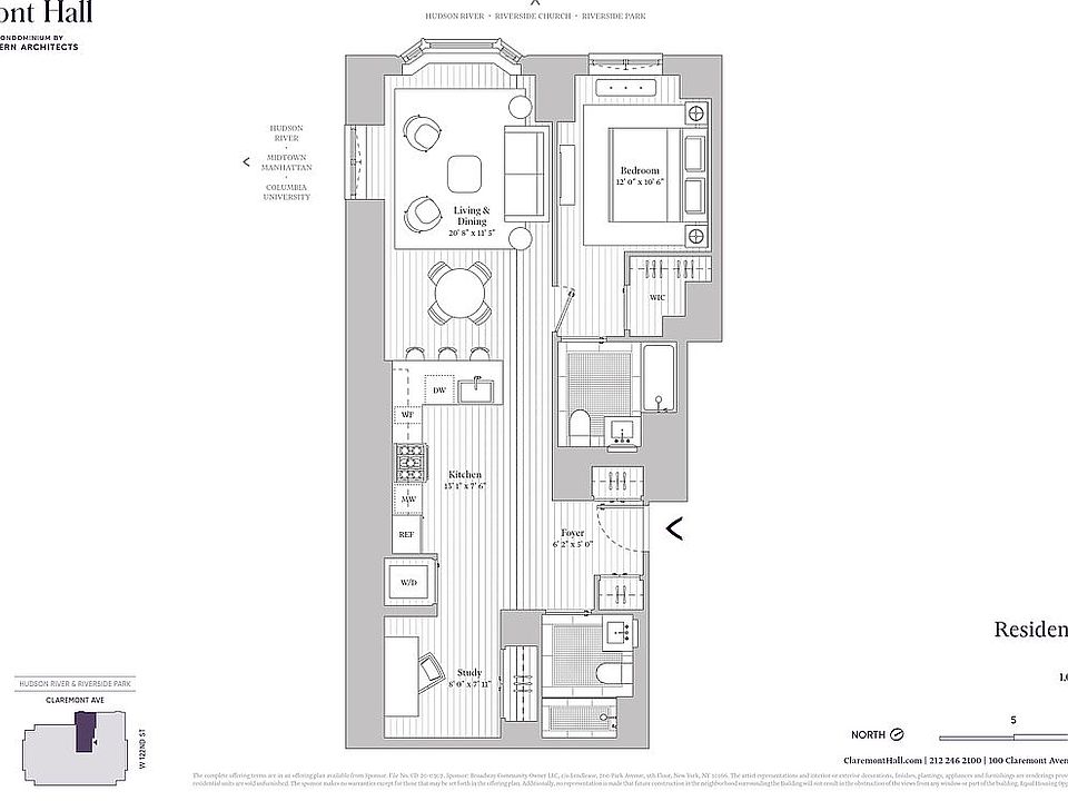 1st image of 100 Claremont Ave APT 15G