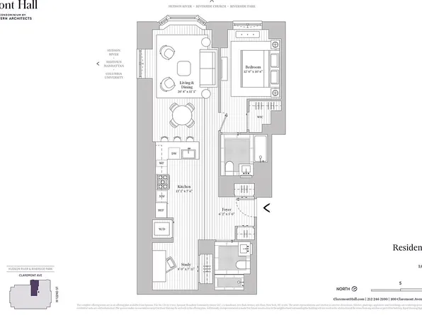 100 Claremont Ave APT 15G, New York, NY 10027
