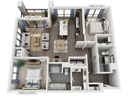 Floor plan C4