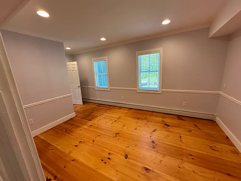 First floor middle room with walk-in closet