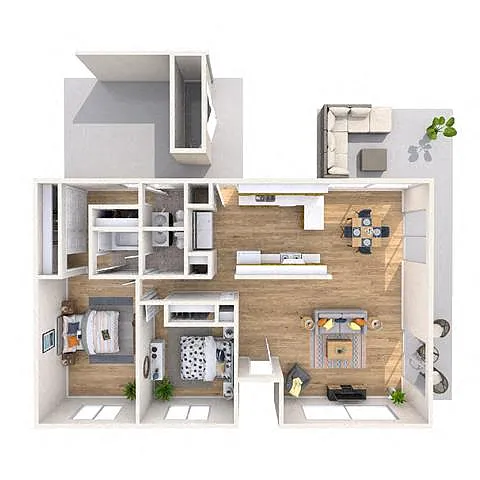Floor plan Plumeria