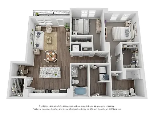 Floor plan B1