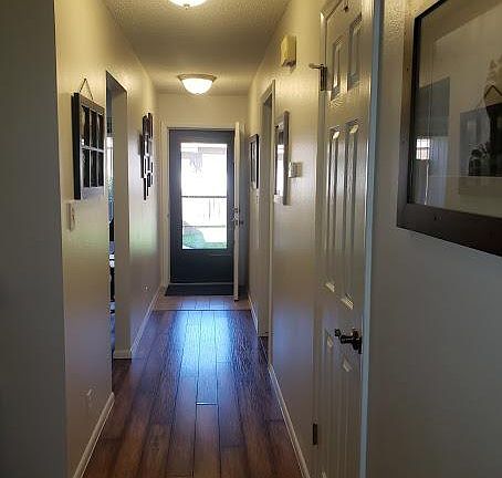 Front entrance and hallway