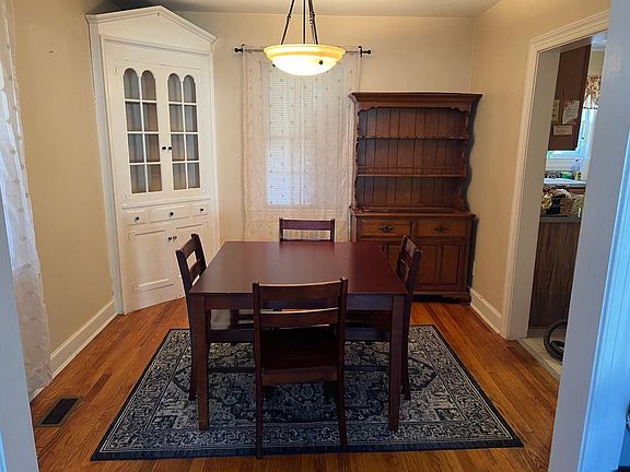 Dining Room with built-in