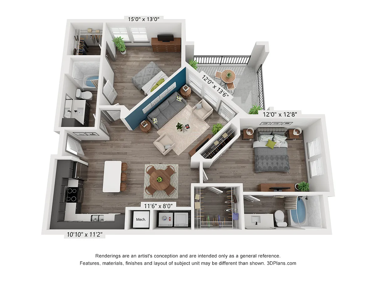 Floor plan B2
