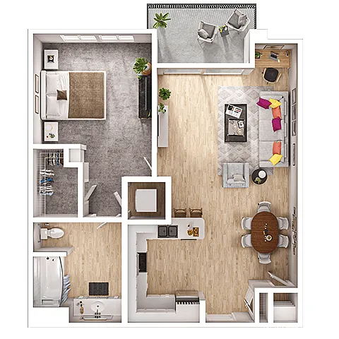 Floor plan A1F