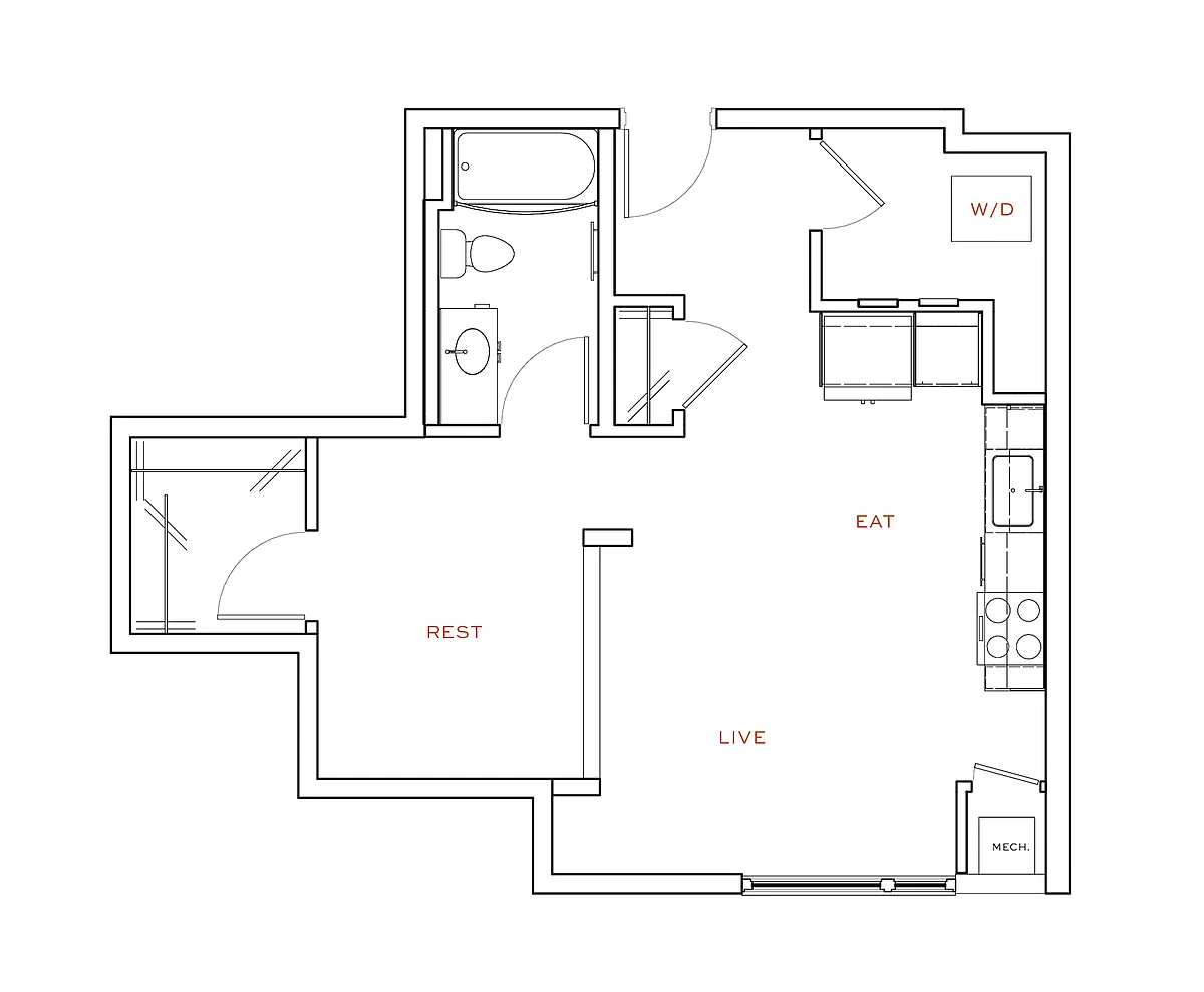 Floor plan B2