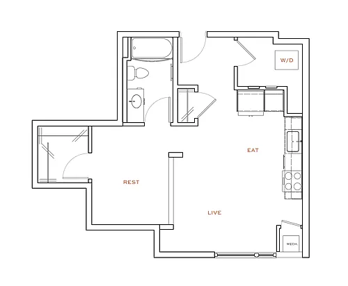 Floor plan B2