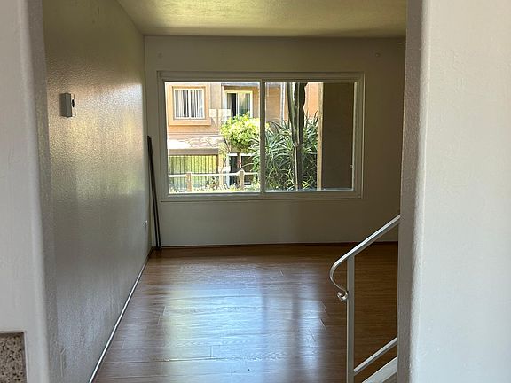 living room view from kitchen