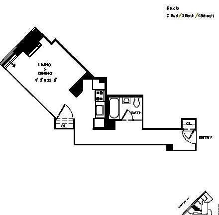 2nd image of 67 Wall St APT 24J
