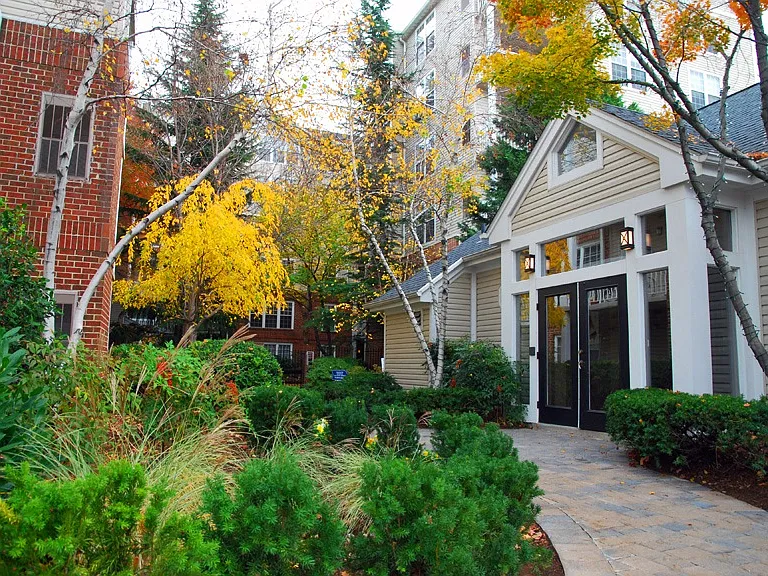 Beautifully Landscaped Courtyards and Cheerful Neighborhood Feel