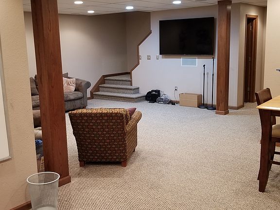 Basement living room