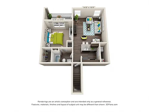 Floor plan A2G