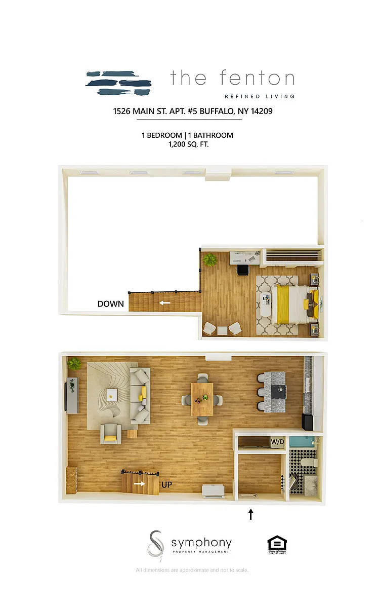 Floor plan The Loft Collection (AUN)