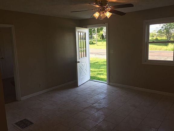 Front Door and Living Room