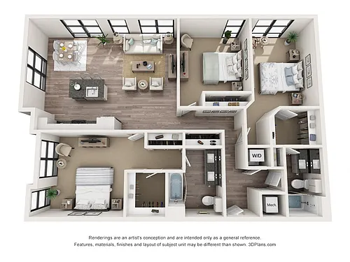 Floor plan C2C