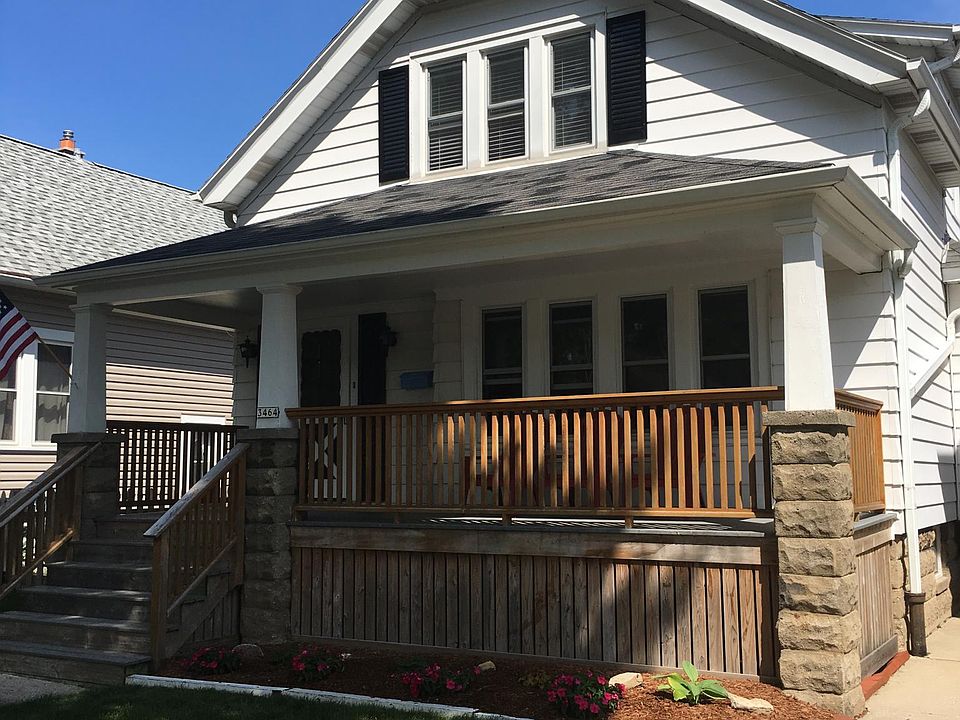 Two-bedroom, one bath upper unit