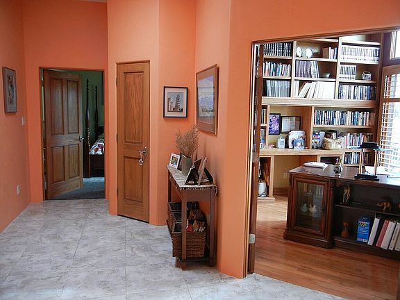 Hallway and office