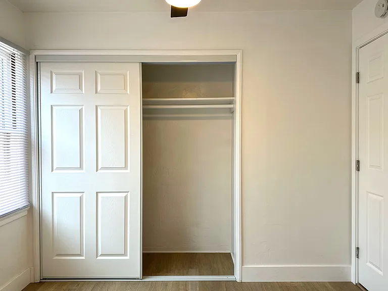 Closet in main bedroom